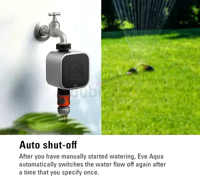 Eve Aqua – Smart water controller for Apple Home app or Siri, irrigate automatically