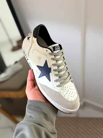 Golden goose  White and Blue Sneakers