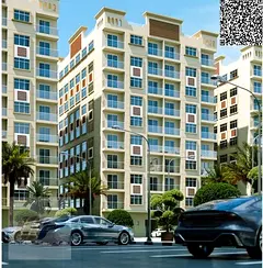 Opportunity to own a studio apartment for sale with a garden view and a clear and convenient payment
