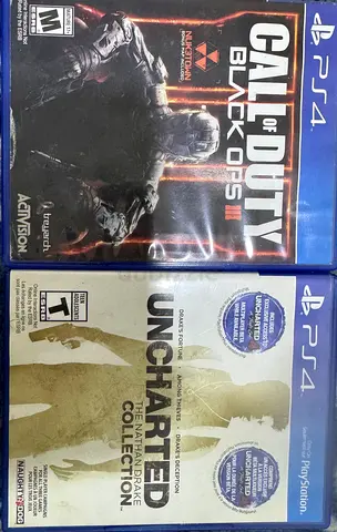 Two Exciting PS4 Games: Call of Duty and Uncharted Collection