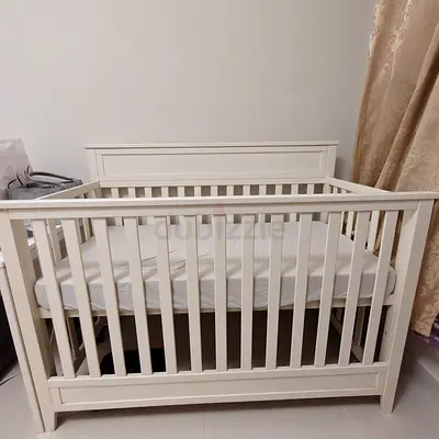 Beautiful White Crib for Sale