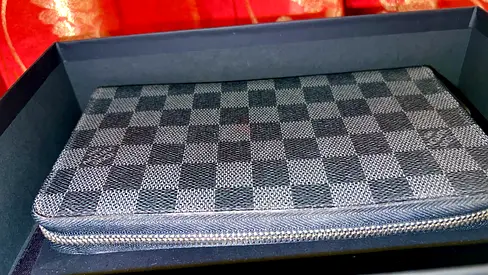 Louis Vuitton zipper wallet Monogram collection