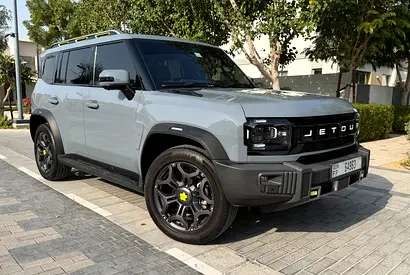 Jetour T2 Luxury trim, GCC with warranty and service contract, Original paint, In an excellent condi