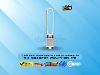 Dyson Air Purifier and Cool Fan | TP10 | Purifier Cool | Air Purifying Fan | Warranty | New | TP10