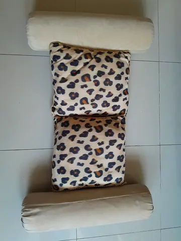 Stylish Leopard Print Floor Cushion