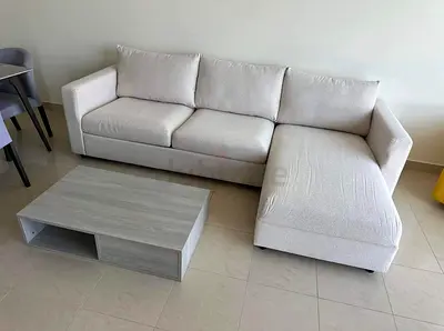 Almost new Ikea Vimle Sofa Beige with storage