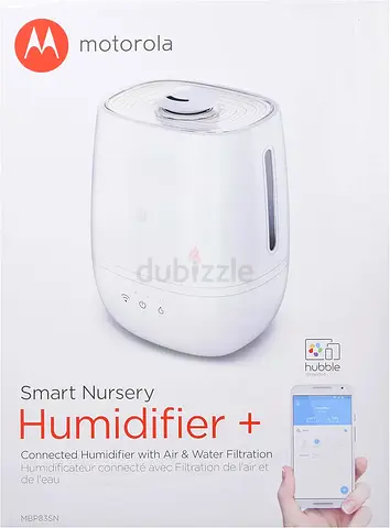 Motorola Humidifier+ (Connected Humidifier with air  water filtration)