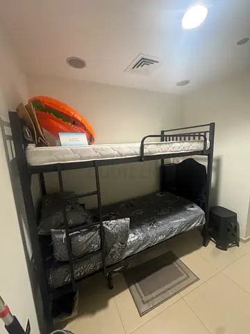 Sturdy Bunk Bed with Mattress for Sale