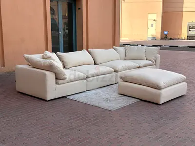 Original Marina Home Luscious Modular Living room Sofa with footstool