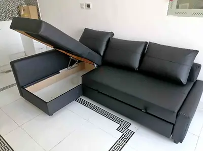 Stylish and Functional Sofa Bed with Storage