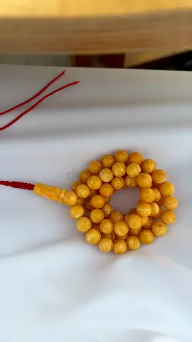 Beautiful Handcrafted Prayer Beads Necklace Baltic Amber ,       43g,67bb 10,10.5m