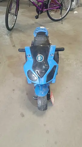 Lovely baby Blue Ride-On Motorcycle for Kids