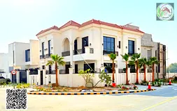 For sale: Classic corner villa, including electricity, water, air conditioning, and a large, distinc