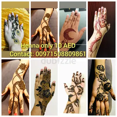 Henna artist in al bahiya