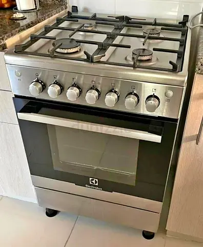 Brand Electrolux 4 Burner Full Gas Cooker Range Size 60cm