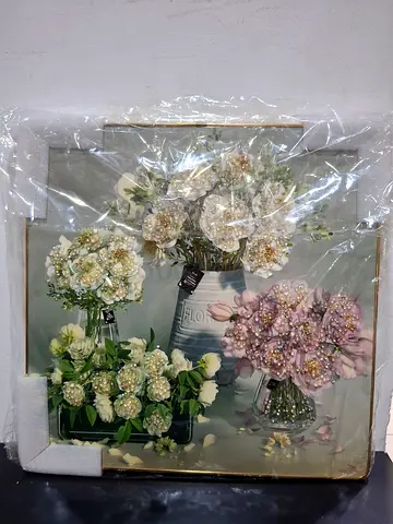 Vintage Floral Artwork Set