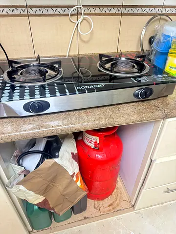 Gas Stove with LPG Cylinder