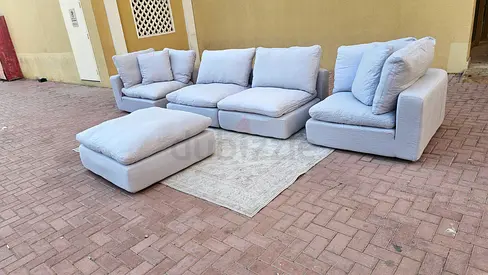 Loom collection feather 🪶 filled modular sofa