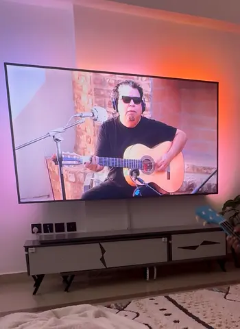 Philips 86 Ambient Light TV with Cabinet and Bracket(free delivery and installation)