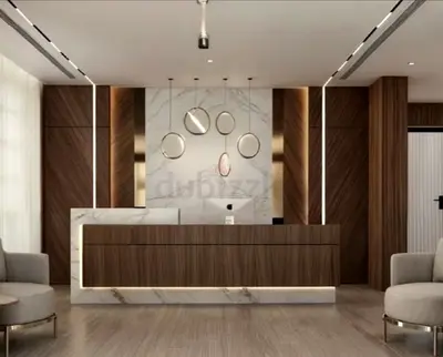 Classic hotel reception