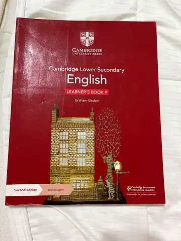 Cambridge lower secondary English learners book 9