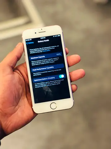 Apple iPhone with Excellent Battery Health