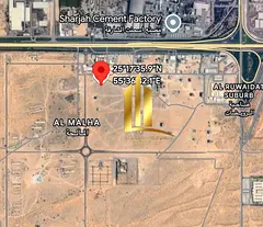 For sale commercial land in a privileged location in Al-Malha area - Al-Ruwaydat suburb