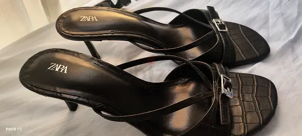 Stylish Black Heels from ZARA