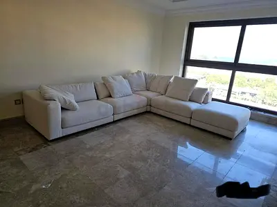 Modular feather filled Chattlesmore sofa