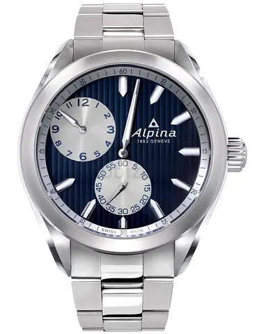 Alpina AL-650NSS5E6B Mens Watch Regulator Automatic 45mm
