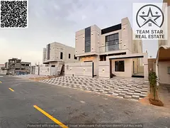 High-end villa, first occupancy, spacious rooms with wardrobes