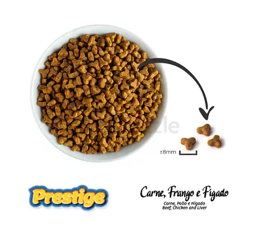 Prestige dry cat food for 1 year