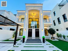A rare opportunity to own a luxurious villa from the most prestigious villas in Ajman, located direc
