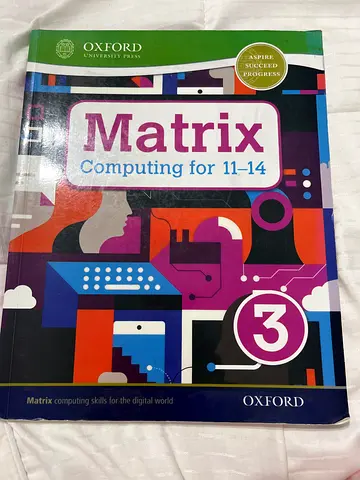 Matrix 3 computing for 11-15 from oxford