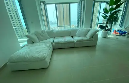 Clouds luscious white Sofa