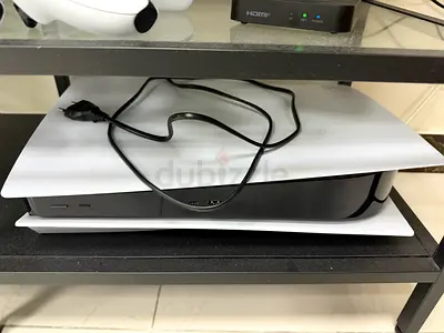Playstation 5 disc first version with 2 controller and original cables