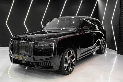 2019 Cullinan Black Badge Kit, FACELIFT, Bespoke Audio, Executive Rear Seats w/ Entertainment, GCC!!