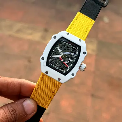 Exclusive Richard Mille RM 67-02 with Yellow Strap