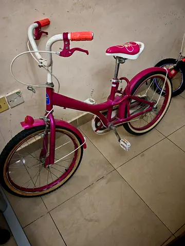 Stylish Pink Bicycle for Kids