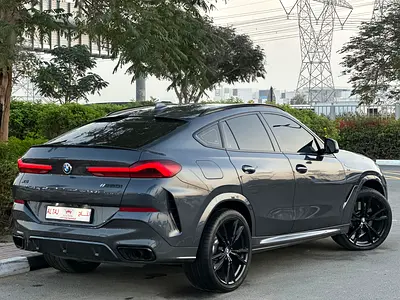 BMW X6 M50i V8 2022 GCC UNDER WARRANTY WITH CONTRACT SERVICE FULL SERVICE HISTORY