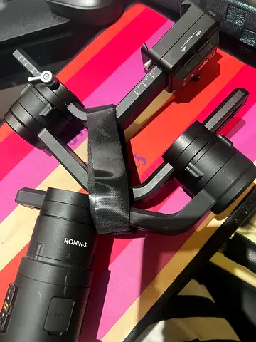 DJI Ronin-S Gimbal Stabilizer for Smooth Video Recording.