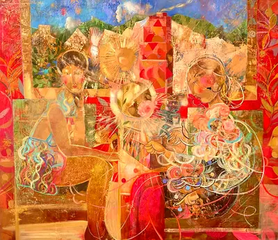 Divination
160 x 140 cm
Oil on canvas
2025