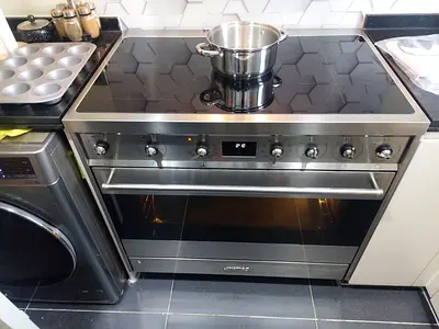 Induction Smeg Italian Cooker Range Size 90cm