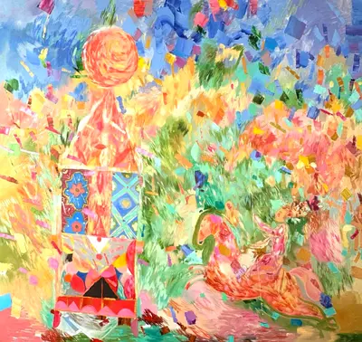 Home
150 x 130 cm
Oil on canvas
2025