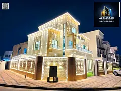 Luxury corner villa with 6 master bedrooms, a rooftop terrace, and a large garden. Suitable for resi