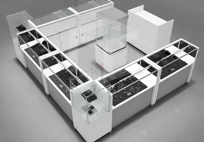 Luxury jewellery kiosk