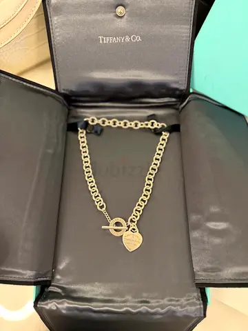 authentic Tiffany  Co. heart tag necklace