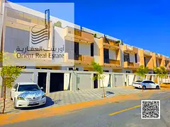 Villa for sale at Ajman. Al Yasmeen area ,5 master room, majlis, hall, maid room, Roof, Freehold all