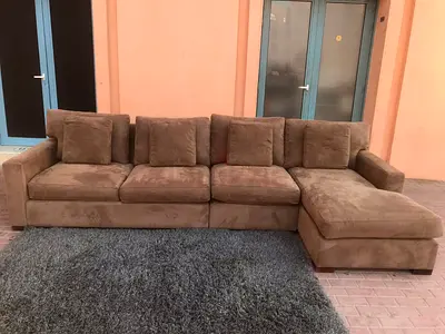 4_ Seater CRATEBARREL Axis feather 🪶 filled Sofa Perfect Condition