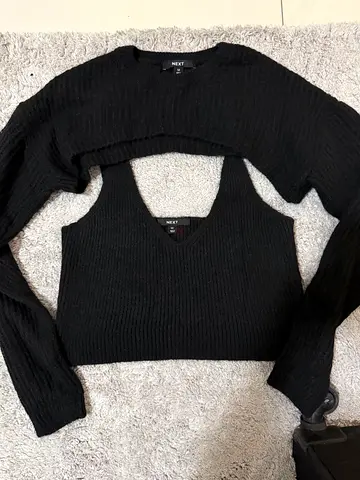 Ladies NEXT top M worn1